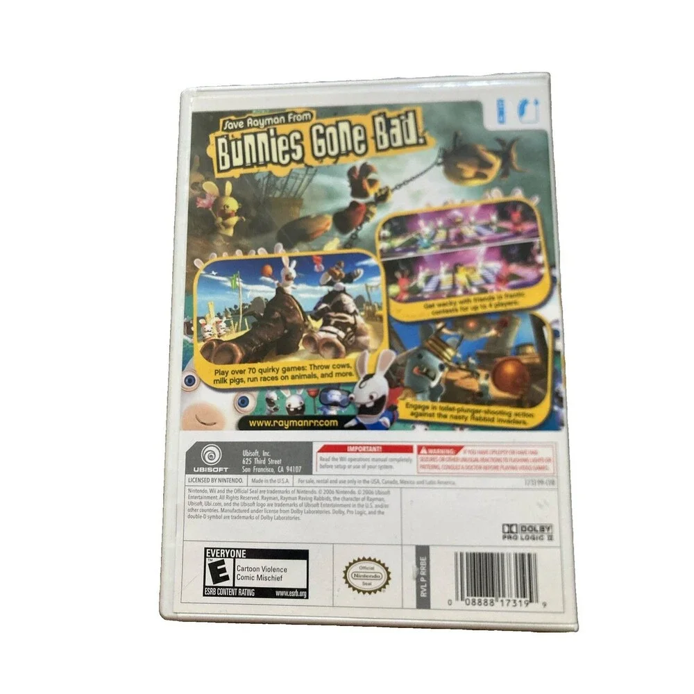 Rayman Raving Rabbids (Nintendo Wii, 2006)